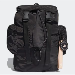Stella McCartney Stella McCartney x Adidas Backpack Bag, Black and Pink